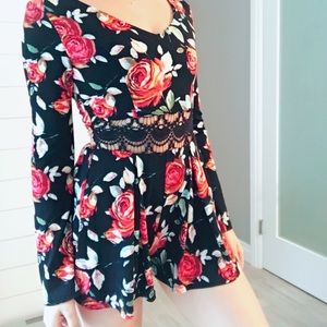 Floral Romper